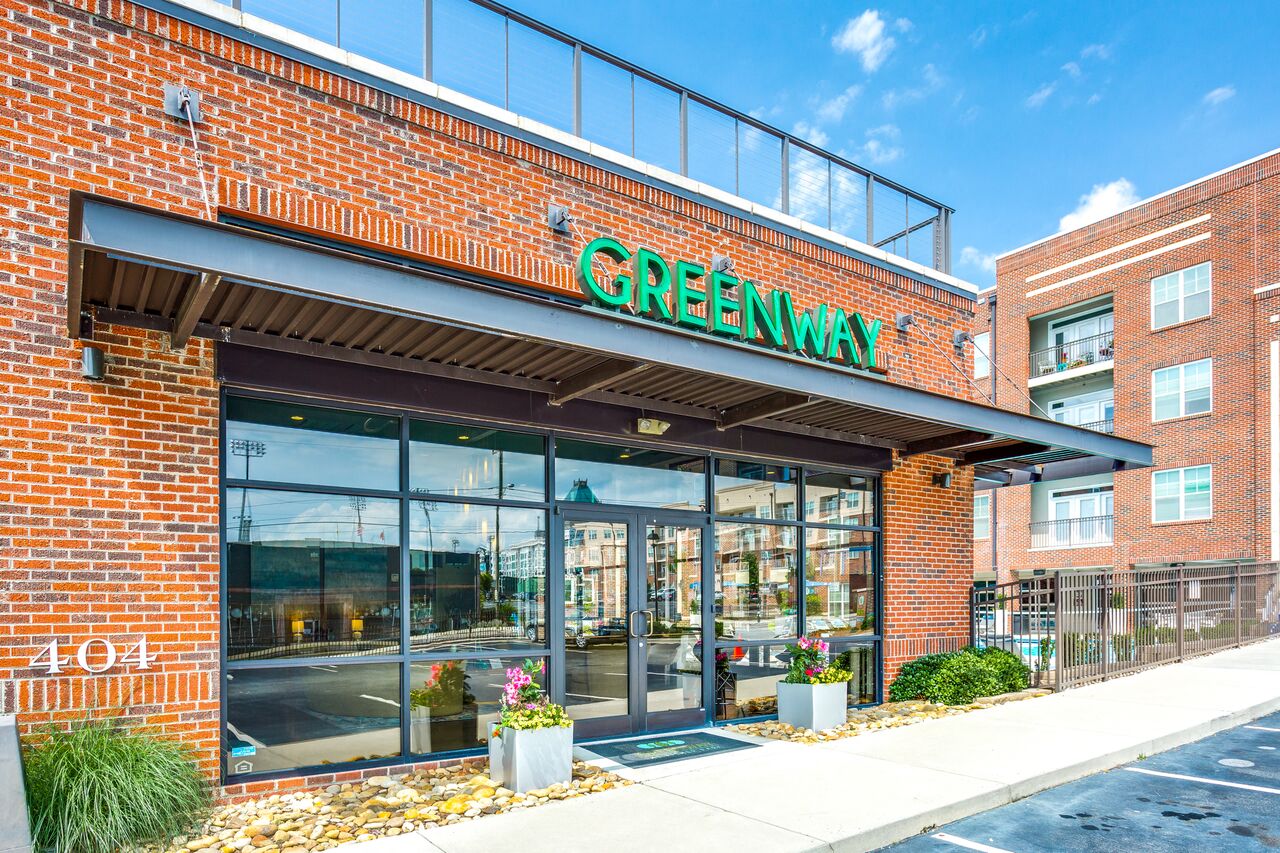 Front Office at Greenway at Fisher Park, Greensboro, North Carolina